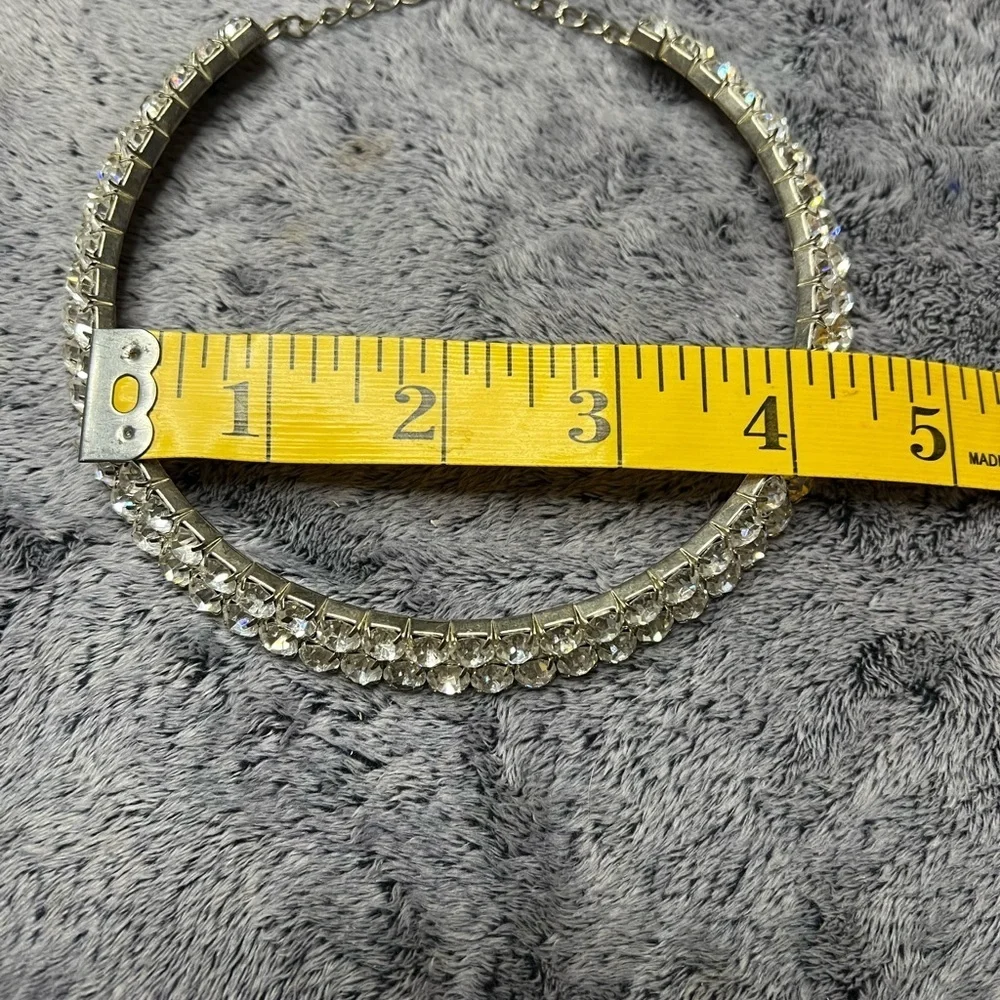 Vintage Single, Double and Triple Rows Rhinestone Choker Collection